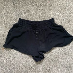 Urban Outfitters flowy black shorts NWT